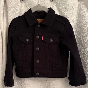 Levi's Kids Black Jean Jacket